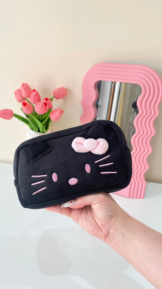 Trousse hello kitty noir