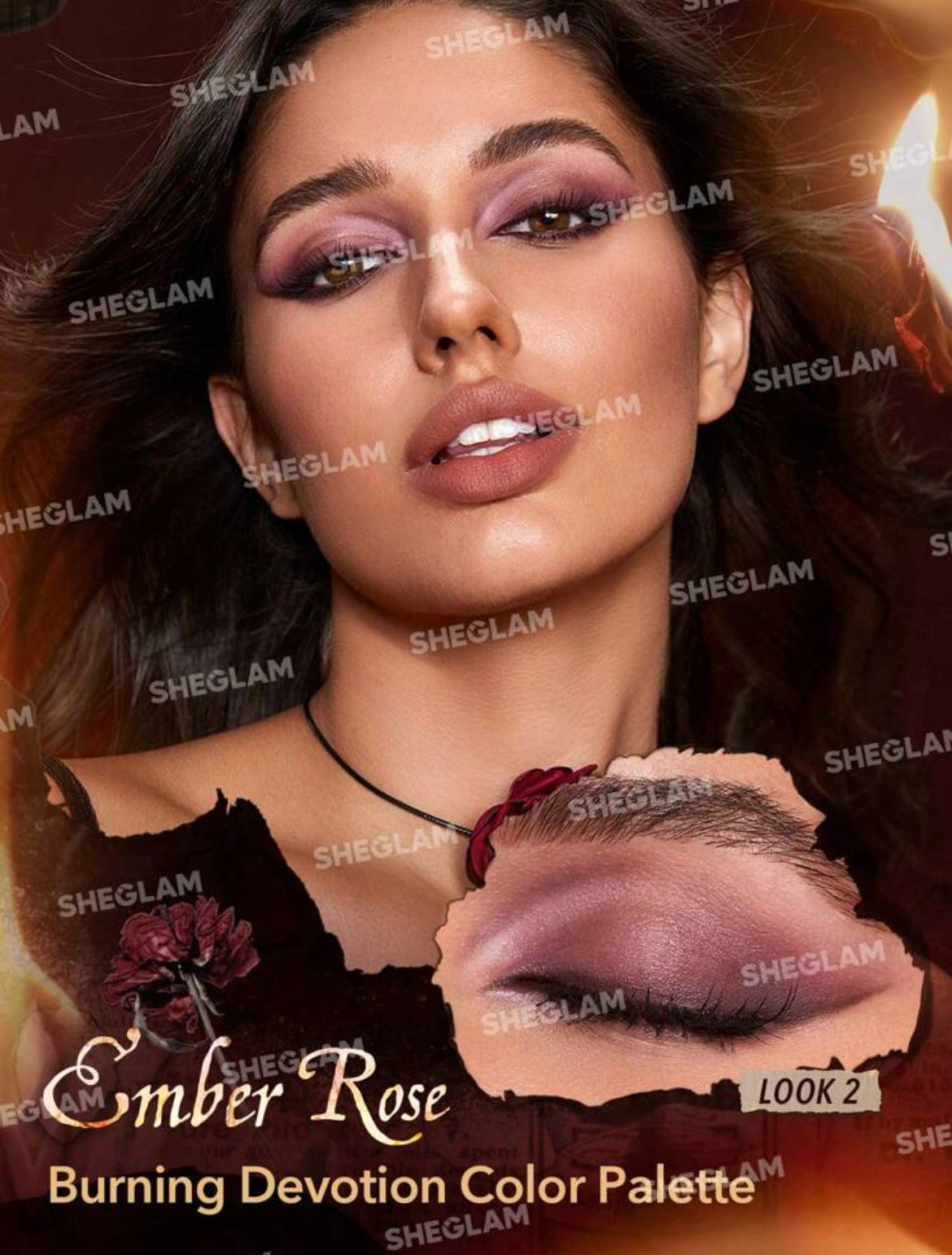 Emeber rose palette