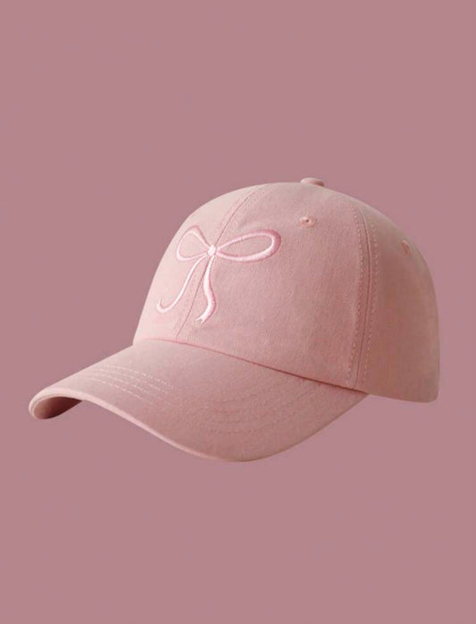 Casquette coquette rose